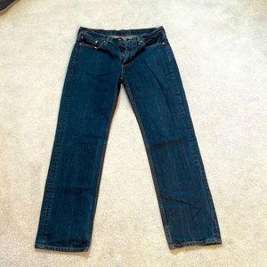 Dark Blue Levi Jeans